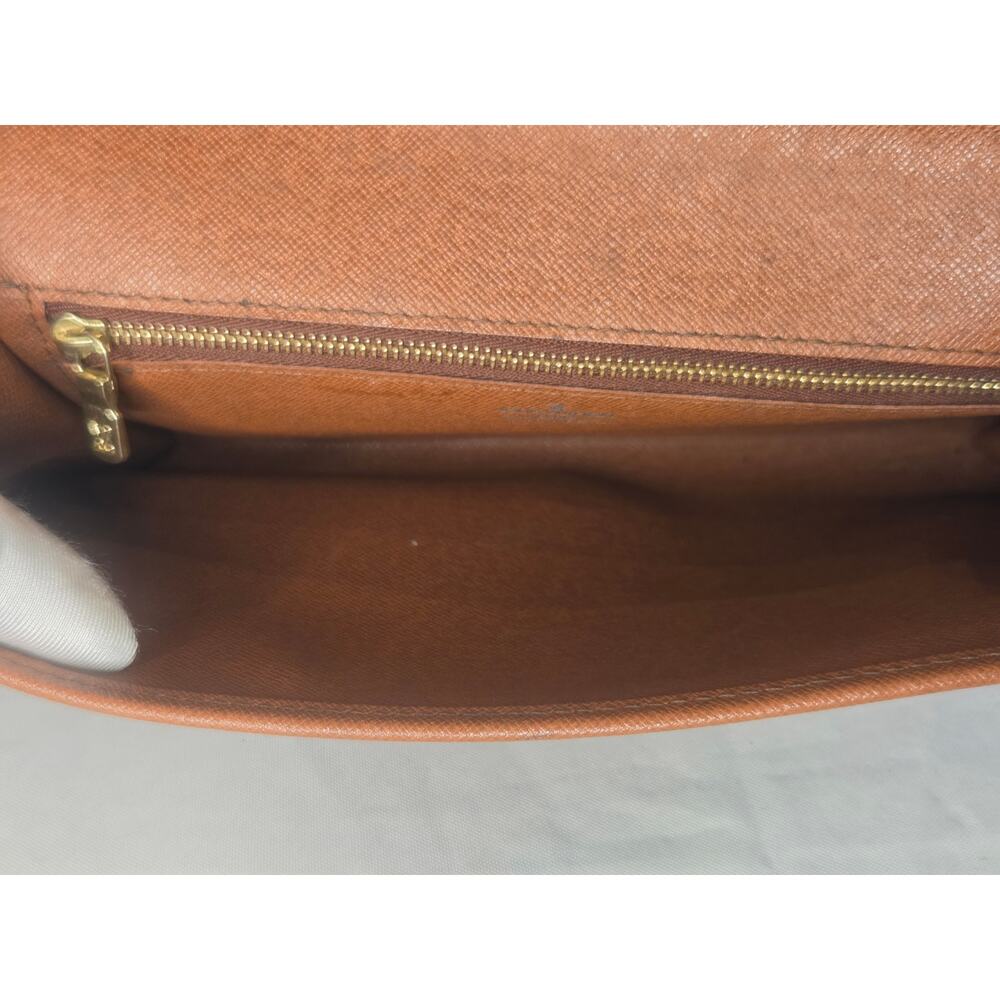 Louis Vuitton Monogram Bordeaux Bag Clutch Crossbody Vintage LV Removable Strap - Picture 12 of 16